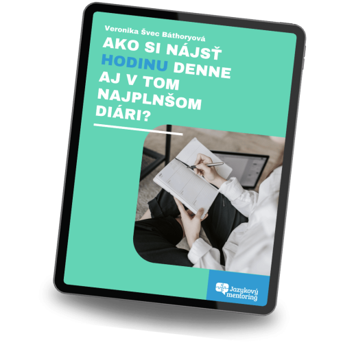 ebook: ako si nájsť hodinu denne aj v tom najplnšom diári?